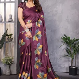 KALINI Floral Art Silk Kanjeevaram Saree-picture-13