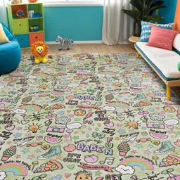 kaleen india Anti-Skid Backing Washable Indoor-Outdoor Rugs-picture-11