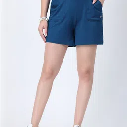 House Of Zelena Women High-Rise Shorts-image-78
