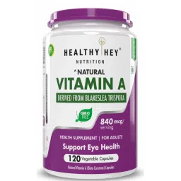 HealthyHey Nutrition Natural Vitamin A from Beta Carotene | Non-Synthetic | Non-GMO | 2400mcg - 120 Veg Capsules-image-18