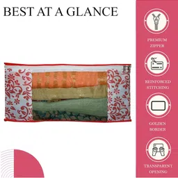 AMAK INC Red Fabric Multi-Utility Wardrobe Organisers image 3