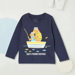 max Boys Typography Printed Applique T-shirt-picture-53