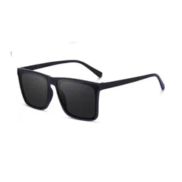 SPADEACES Unisex Black Lens & Black Other Sunglasses with image 2