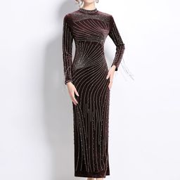 JC Collection Women Embellished Maxi Dress-picture-40