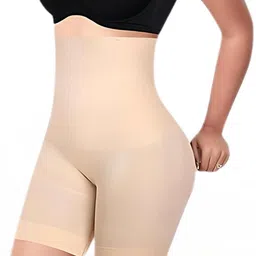 Kilvis Beige Ultra High-Waist Tummy & Thigh Control Body Shapewear-picture-40