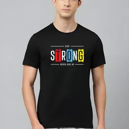SZN Men Typography Printed T-shirt-image-43
