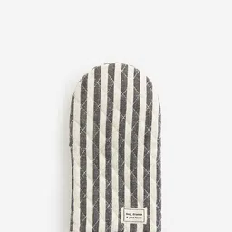H&M Grey & Off-White Striped Oven Glove-picture-31