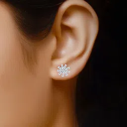 VIVASTRI Women Gold-Plated Alloy Earrings image 3