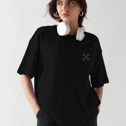 TOGS & TERRE Women Typography Printed Organic Cotton T-shirt-picture-28
