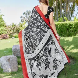 Lookmark Ethnic Motifs Printed Saree image 3