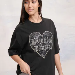 Street By Tokyo Talkies Women Drop-Shoulder Sleeves T-shirt-picture-26