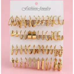 DressBerry Circular Hoop Earrings image 3