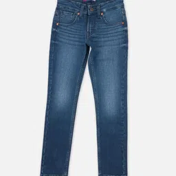 Pepe Jeans Boys Cashed Slim Fit Mid-Rise Light Fade Stretchable Jeans-picture-12