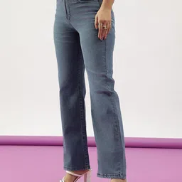 Code 61 Women High-Rise Light Fade Stretchable Jeans image 5