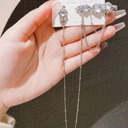 Estailo fashion Geometric Ear Cuff Earrings-picture-36