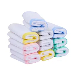 mothercare Kids Pack Of 10 Pure Cotton Bath Towel image 2