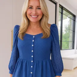 sollobell Women Puff Sleeve Top image 2