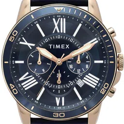 Timex Men Leather Straps Analogue Multi Function Watch TWEG314SMU01 image 2