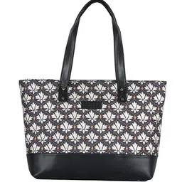 Rubik Floral Printed Shopper Tote Bag-picture-10