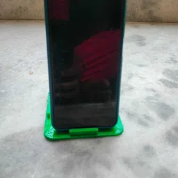 Paradise sales Pack of 2 Green Premium Portable four Square Shape Mobile stand Mobile Holder Mobile Holder image 2