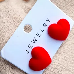 Adornity Women Red Earrings-picture-31