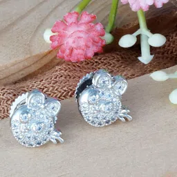 Tuanz Silver Jewelry Classic Studs Earrings-picture-34