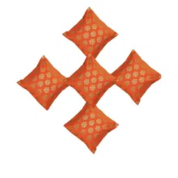 pink parrot Pinkparot Artsilk 12x12 inch cushion cover set of 5 pcs-picture-32