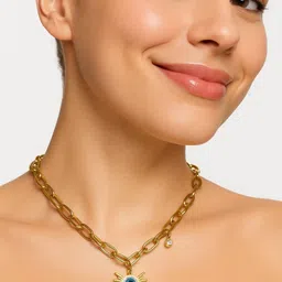 ISHTAARA Women Gold-Toned Necklace-picture-10