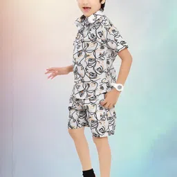 NAAMJAP Kids-Unisex Pure Cotton Printed Clothing Set image 2