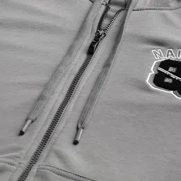 Nautica Alphanumeric Applique Hooded Sweatshirt image 3