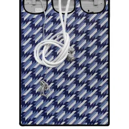 The Furnishing Tree Blue PVC Washing Machine Covers image 4