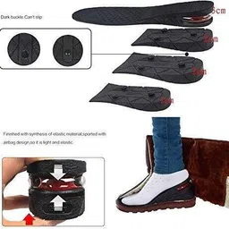 ekinsu Height Increase Insoles 2-3 Layer 3cm-9cm Form Full Length Sports, Orthotic Shoe Insole image 2