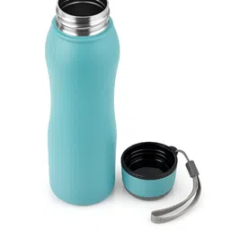 ADRENEX Blue & Black Single Stainless Steel Solid Water Bottle-picture-15