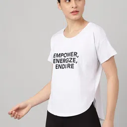 MKH Women Typography Printed Dri-FIT T-shirt-picture-13