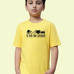 Friskers Boys Typography Printed Round Neck Cotton T-shirt-picture-26