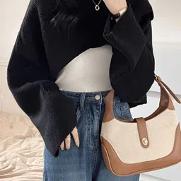 HERE&NOW Women Crop Pullover image 5