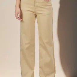 DressBerry Women Bootilicious Wide Leg High-Rise Stretchable Jeans-image-26