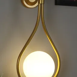 Deco Home Unisex Gold Wall Lamps-picture-25