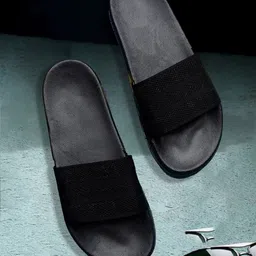 KAPYANSH Men Solid Sliders-picture-20