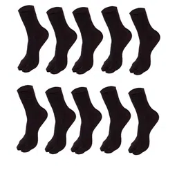 MUKHAKSH Unisex Black Socks-picture-12