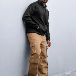 JUMPCUTS Men Hooded Sweatshirt image 4