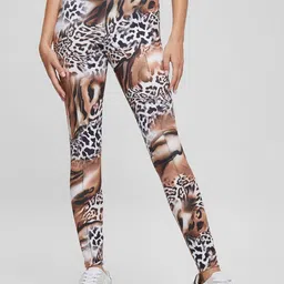 Guess Women Printed High-Rise Ankle Length Leggings-picture-25