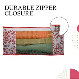 AMAK INC Red Fabric Multi-Utility Wardrobe Organisers image 2