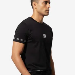 DEPLOYED Graphic Printed Round Neck Cotton Regular Fit T-shirt image 4