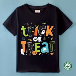 BLUSHES Kids Graphic Printed Round Neck Cotton T-shirt-picture-47