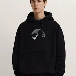 Stitchmeashirt Men Printed Fleece Kangaroo Pocket Hooded Sweatshirt-picture-55