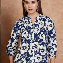 Anouk Rustic Geometric Ethnic Top-picture-13