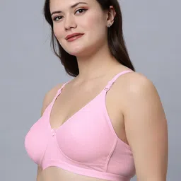 Eden Women Pack of 2 Solid Full Coverage Non Padded Bra image 4