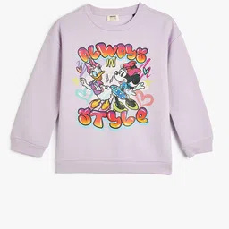 Koton Girls Printed Round Neck Long Sleeves Sweatshirt-image-72