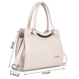 FOMMIL Bow Details Crossbody Satchel image 5